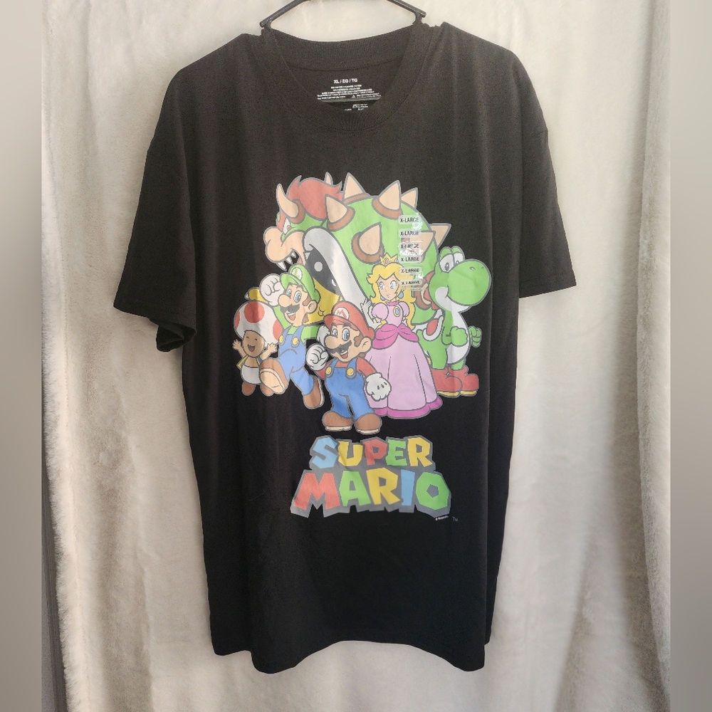 Super Mario unisex XL tshirt